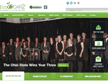 Tablet Screenshot of ecocar2.org